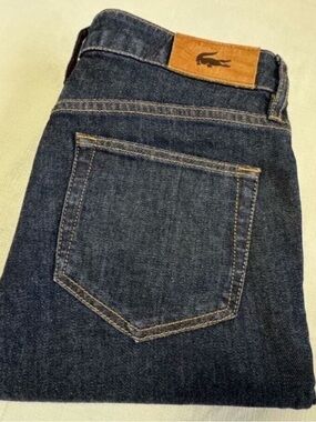 Lacoste Women’s Indigo Blue Skinny Jeans Classic Style SZ 28